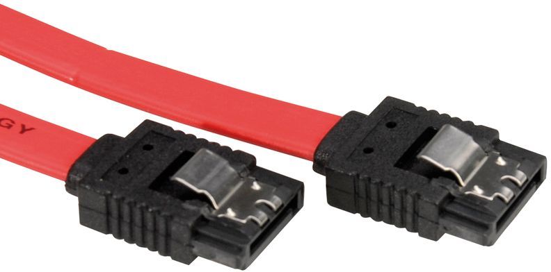 CABLE SATA III DATOS  INTERNO 6.0 GBIT/S CON BLOQUEO 0,5 M VALUE