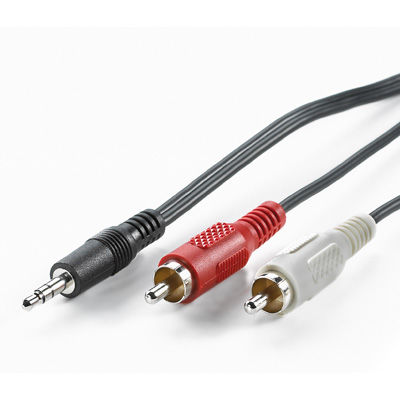 CABLE AUDIO 1,5 M. 3,5 ESTEREO M/2XRCA M