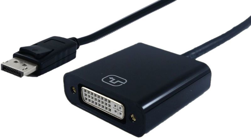 CABLE ADAPTADOR, DP M - DVI H NEGRO STANDARD