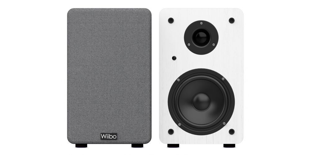 Wiibo Karino 200 Altavoces HiFi Estanteria 2 Vias Reflex Pareja Blanco