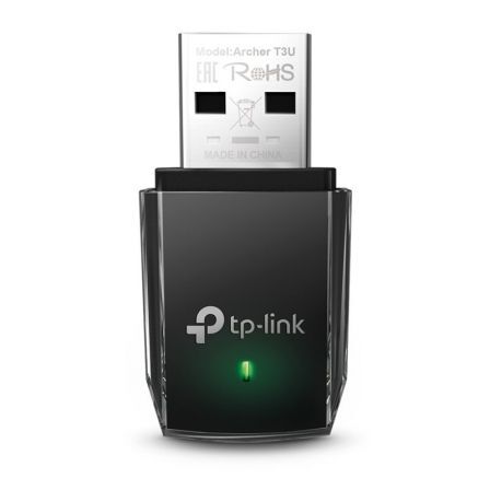 MINI ADAPTADOR DE RED WIFI TP-LINK ARCHER T3U - AC1300 - 5GHZ (867MBPS)/ 2.4GHZ (400MBPS) - MU-MIMO - OMNIDIRECCIONAL - USB 3.0