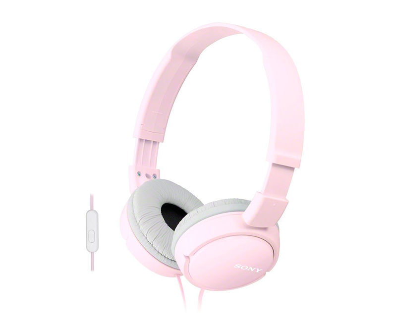 AURICULARES ESTEREO  DIADEMA PARA MP3 CON CABLE DE 1,2 METROS ROSA SONY