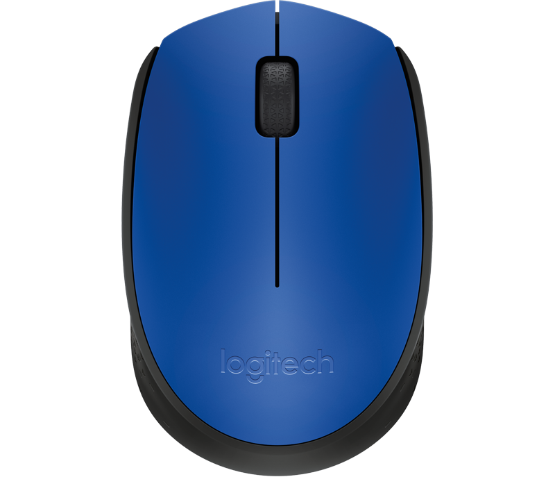 LOGITECH RATON WIRELESS OPTICO M171 AZUL