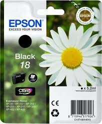 CARTUCHO EPSON XP102-XP105 18XL NEGRO