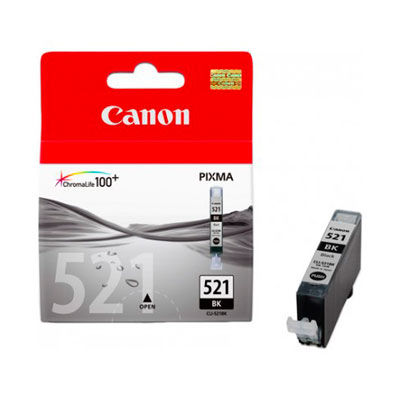 CARTUCHO CANON CLI521BK NEGRO