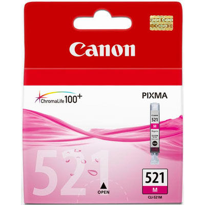 CARTUCHO CANON CLI521M  MAGENTA