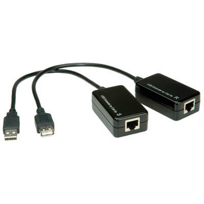 EXTENSOR USB 1.1 PROLONGADOR SOBRE RJ45 HASTA 45 M. VALUE