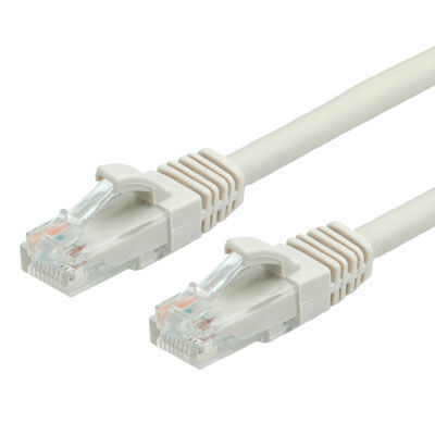 LATIGUILLO RJ45 0,5 M. CAT.6 UTP AWG 24 CCA LIBRE DE HALOGENO GRIS VALUE