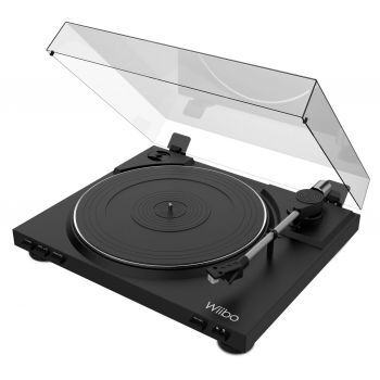 WIIBO LYRA 100 PLATO TOCADISCOS CON PREVIO PHONO Y CAPSULA AUDIO TECHNICA