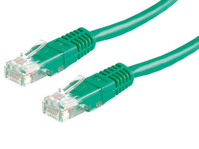 LATIGUILLO RJ45 15 M CAT.6 UTP AWG24 COBRE  LSOH COMPONENT LEVEL, VERDE ROLINE