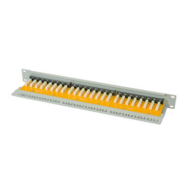 PATCHPANEL CAT.6 UTP 24 PUERTOS RJ45 19 GRIS ROLINE