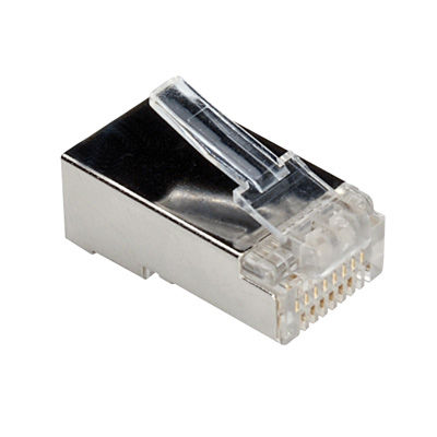 CONECTOR RJ45 8 HILOS CAT.6 FTP (BOLSA 10 UNIDADES)