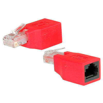 ADAPTADOR RJ45 CRUZADO UTP, CAT.5E ROLINE