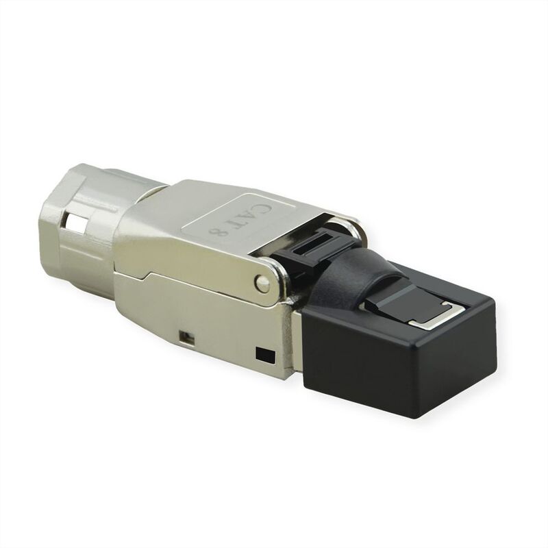 Conector RJ45 Cat.8 (Class I) Conector de campo Plug RJ45 VALUE