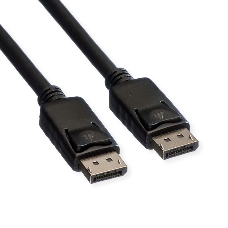 ROLINE DisplayPort Cable, DP-DP, M/M, black, 3 m