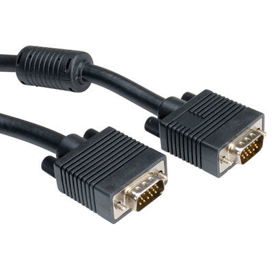 CABLE VGA 6 M. ALTA CALIDAD  CON FERRITAS HDB15M/HDB15M ROLINE