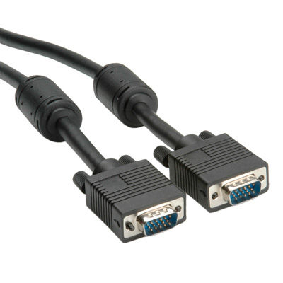 CABLE VGA 20 M. ALTA CALIDAD  CON FERRITAS HDB15M/HDB15M DDC ROLINE