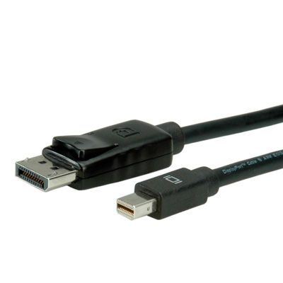 CABLE DISPLAYPORT 2 M. DP M/ MINI DP M ROLINE