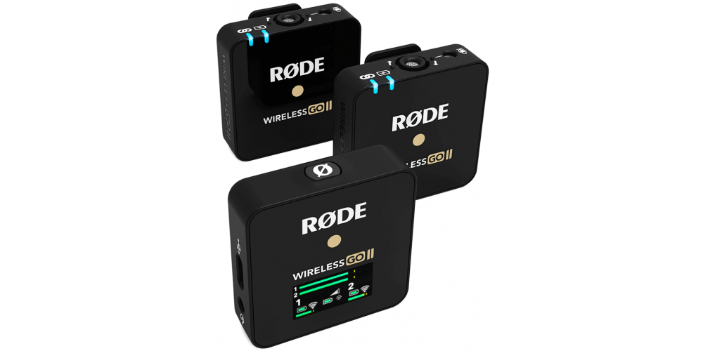 RODE Wireless GO II Sistema de Micrófono Digital Inalámbrico 