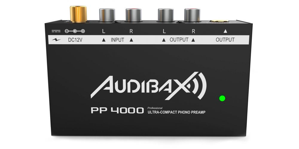 Audibax PP4000 Preamplificador Previo Phono RIAA. Único en el mercado con Interruptor ON/OFF